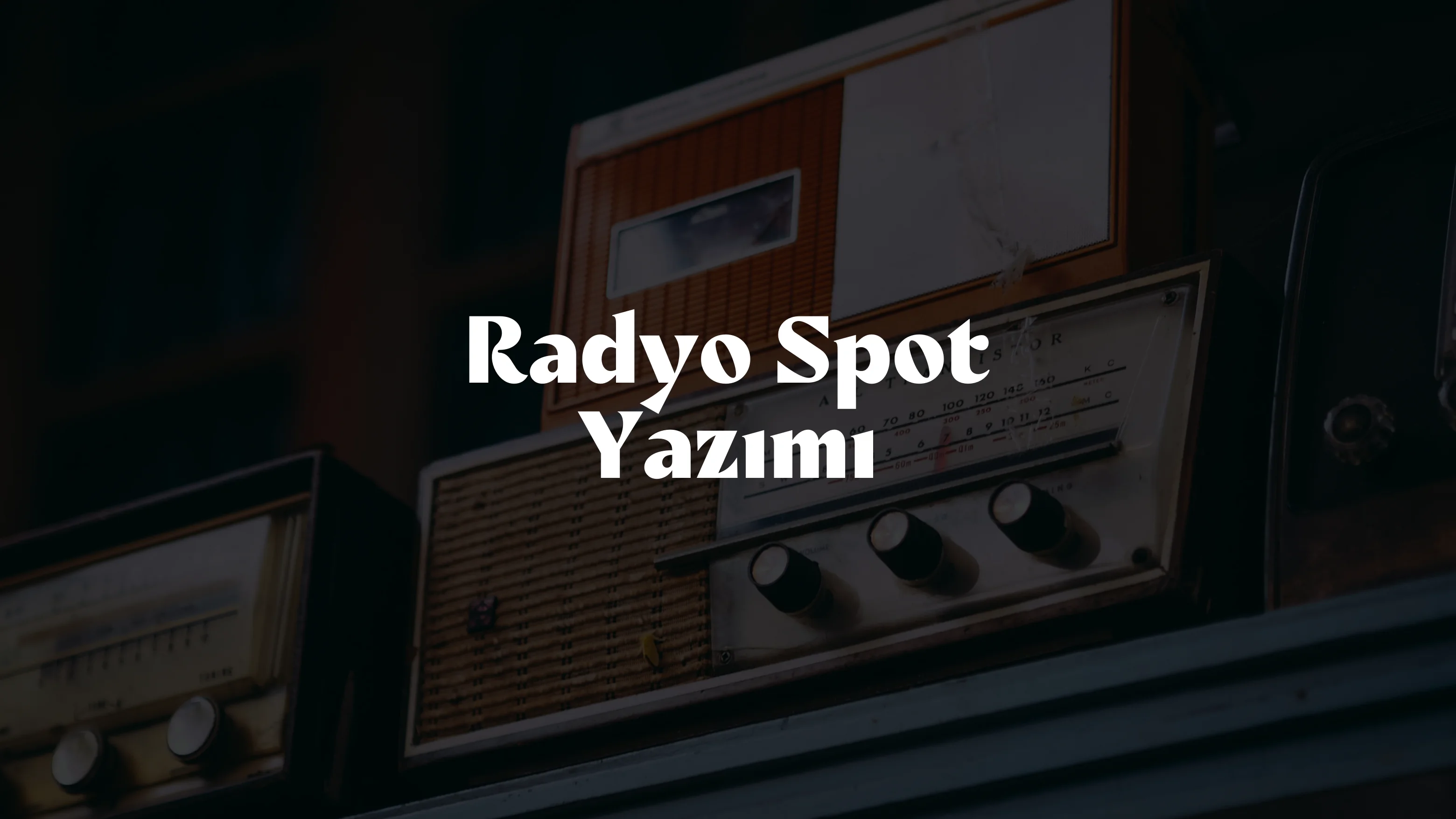 Radyo Spot Yazımı